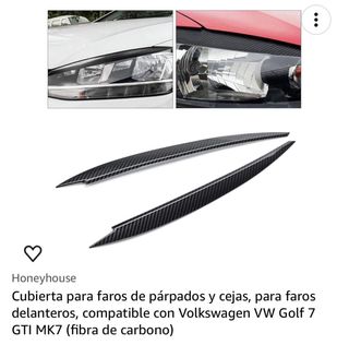 Cubiertas parpados cejas faros delanteros Golf 