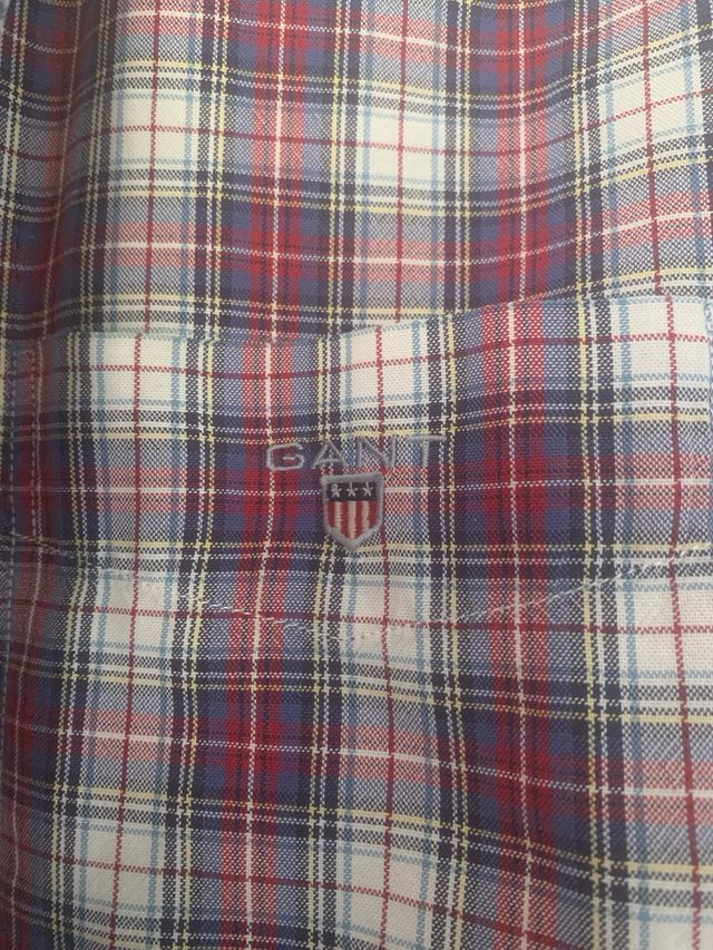 Camisa cuadros Gant