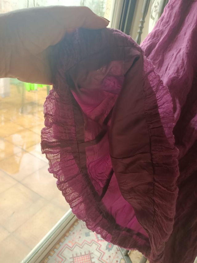 Preciosa falda globo