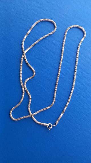 Cadena de plata 60cm largo y 3mm grosor