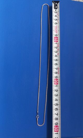 Cadena de plata 60cm largo y 3mm grosor