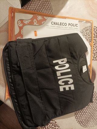 Chaleco policía carnaval 