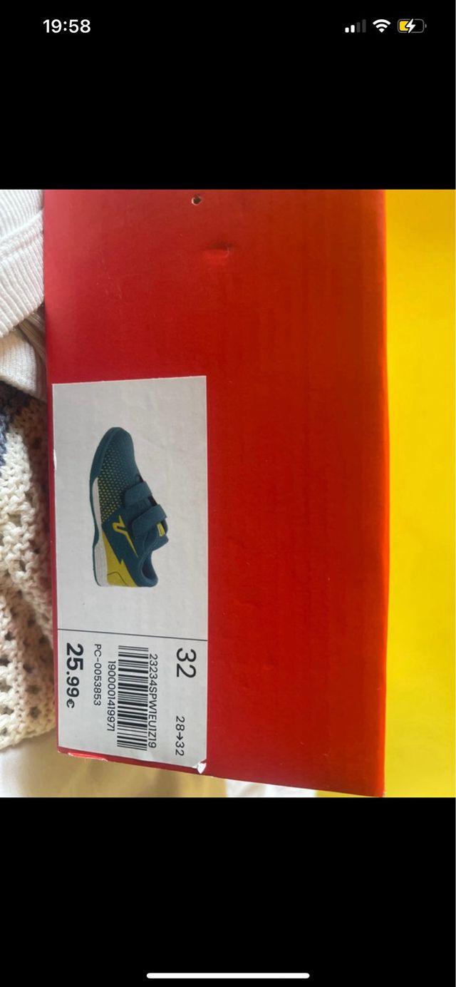 Zapatillas niño talla 32