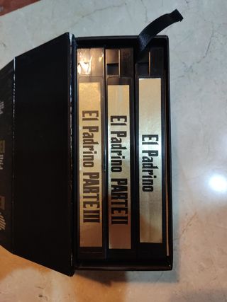 Trilogía el padrino en vhs