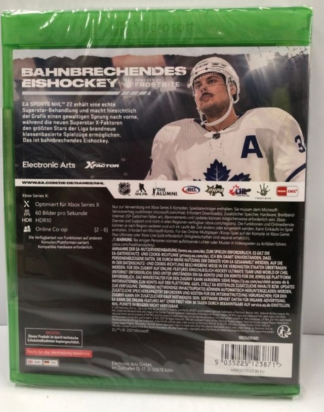 NHL 22 Xbox sin estrenar