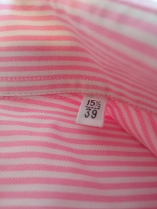 Camisa Vestir Joven. Talla 39, 15 1/2.
