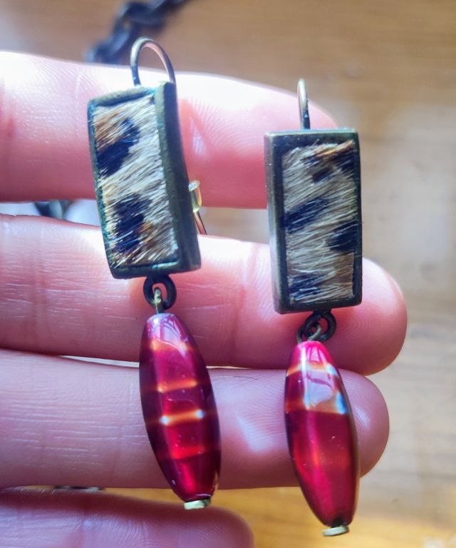 Conjunto Bisutería Animal Print