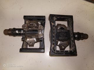 Pedales rastrales adaptadores 