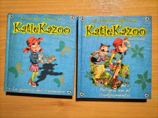 2 libros Katie Kazoo
