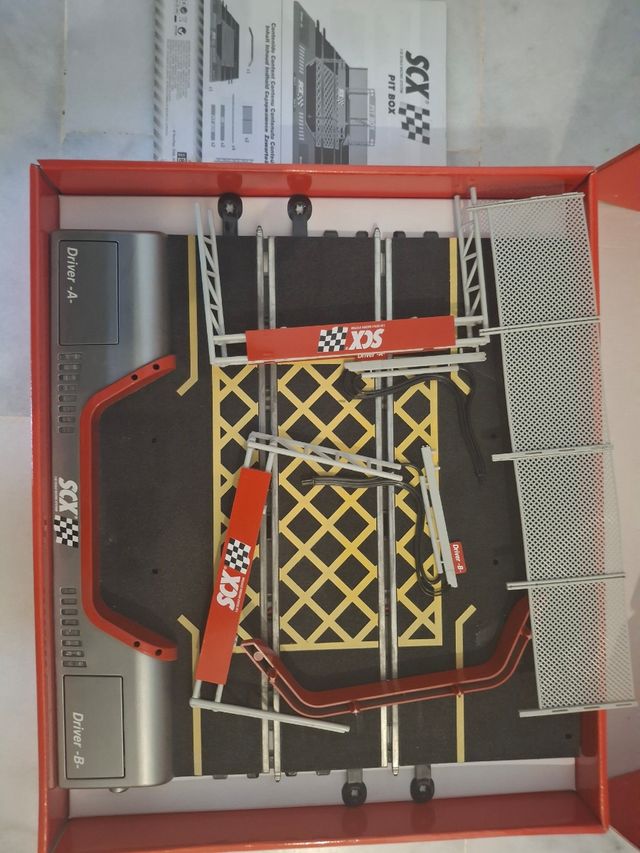 Gran lote de pista de scalextric