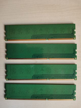 Kit ram Kingston 4gb(4x1gb)ddr3 PC3-10600U Non-ecc