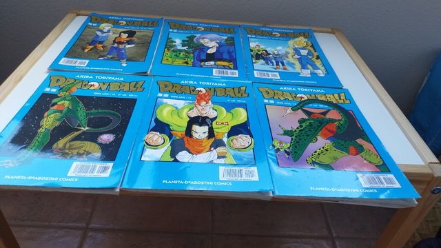 Comics dragon bola.  7 unidades y uno de Forum