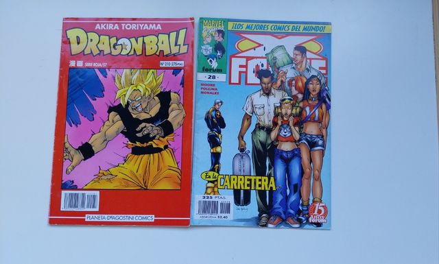Comics dragon bola.  7 unidades y uno de Forum