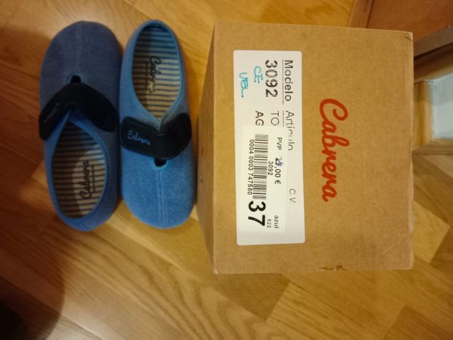 Zapatillas casa n 37