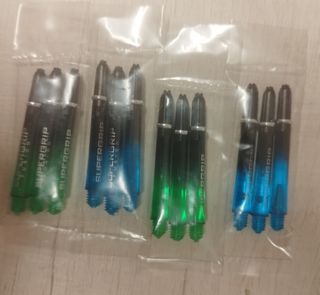 12 cañas de 45 mm marca Super Grip para dardos 