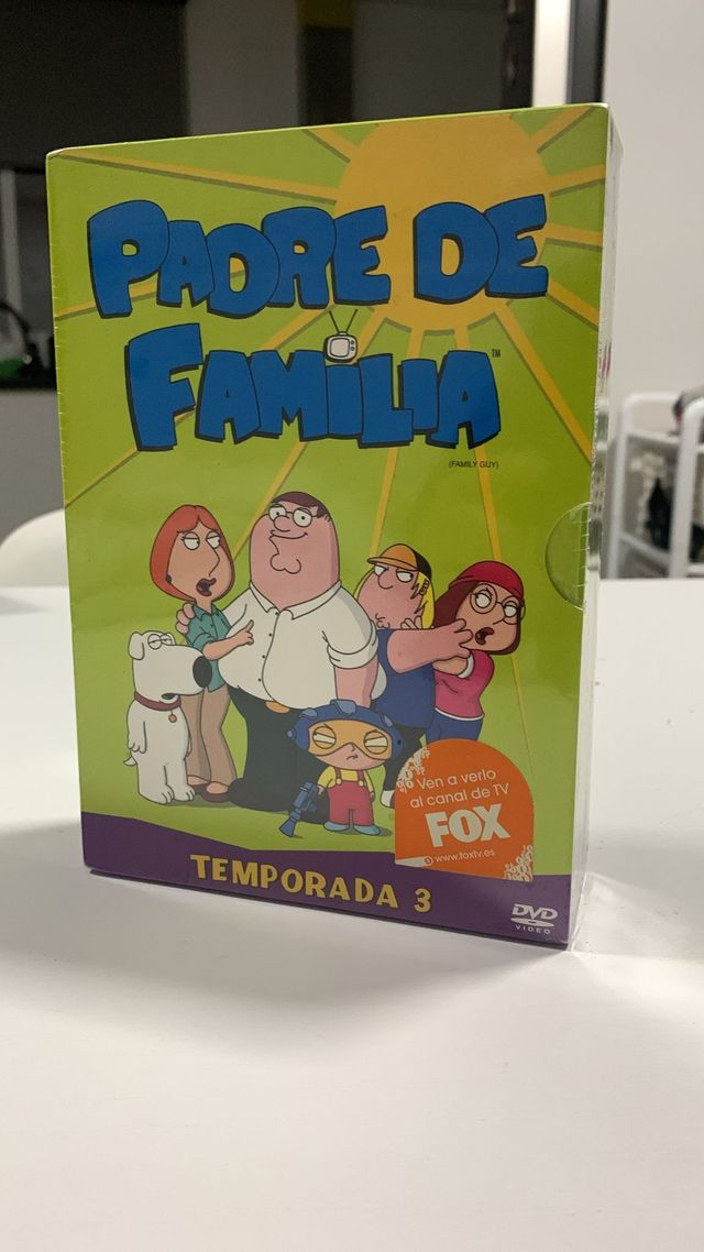 PADRE DE FAMILIA DVD 3a TEMPOORADA COMNPLETA
