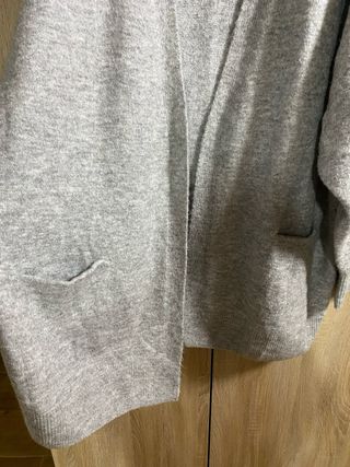 Chaqueta de lana tipo rebeca