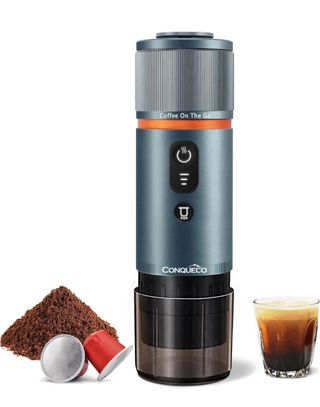 Cafetera Portátil con Cápsula de Espresso