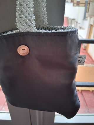Bolso fiesta mujer con perlitas