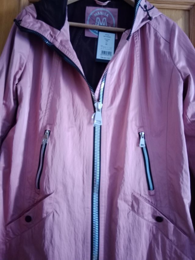 Cazadora entretiempo t42 rosa