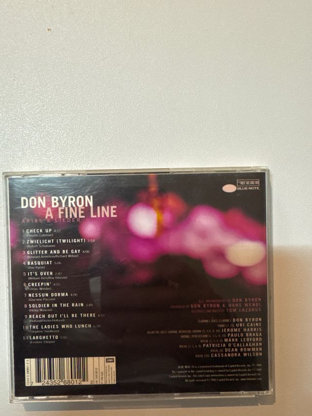 CD Don Byron: A fine line