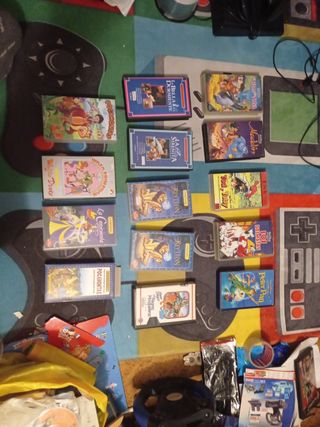 lote 14 peliculas disney VHS y otros dib