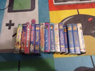 lote 14 peliculas disney VHS y otros dib