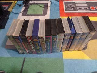 lote 14 peliculas disney VHS y otros dib