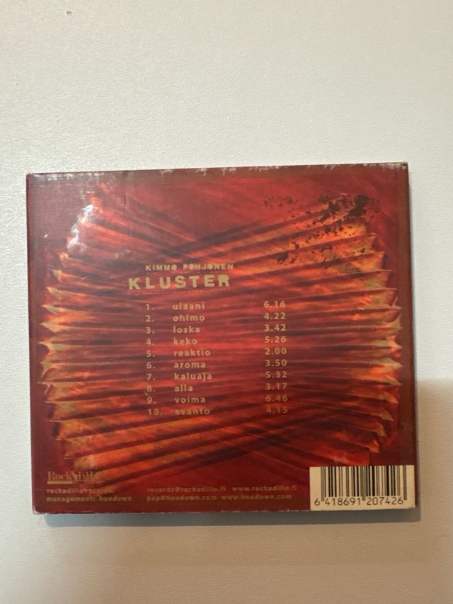 CD Kimmo Pohjonen: Kluster
