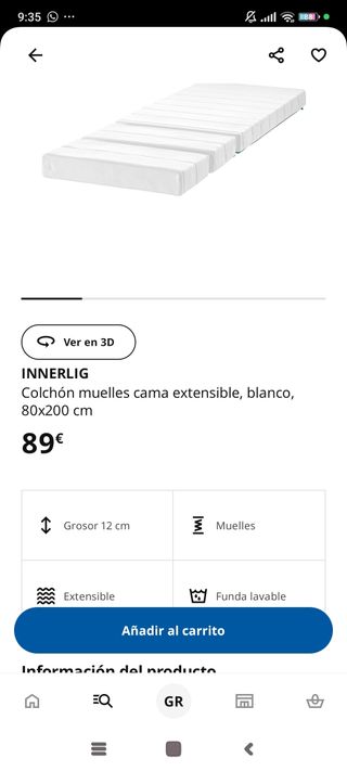 Colchón Ikea