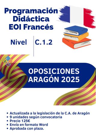 Programación Didáctica EOI Francés