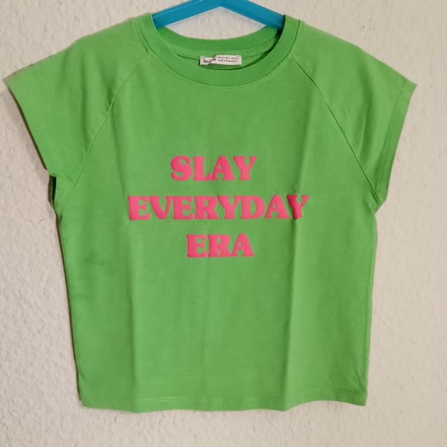Camiseta Baby Tea Bershka