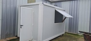 Modulo caseta de obra 4x2,40