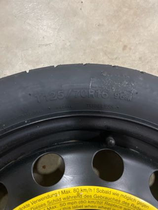 Rueda de galleta Audi A3
