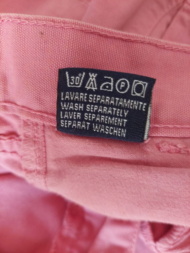 Pantaloni in cotone, lilla, TG 54