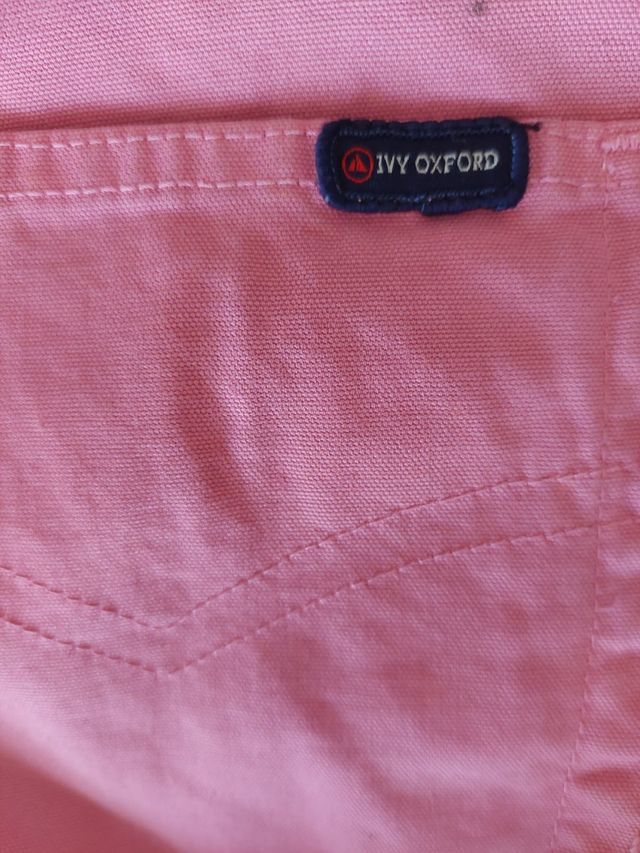 Pantaloni in cotone, lilla, TG 54