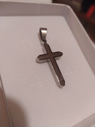 Cruz de acero inox