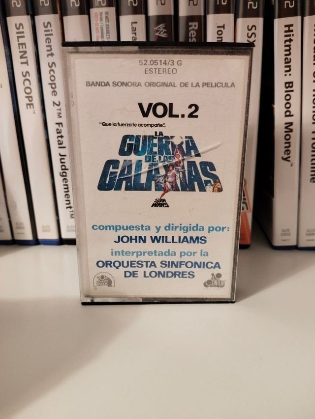 cassete la guerra de las galaxias v2