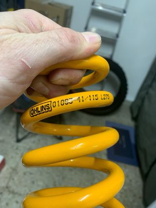Muelles ÖHLINS amortmueiguador CBR 600RR 2005
