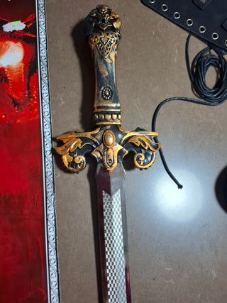 Disfraz Accesorio Medieval hombro brazalete Espada