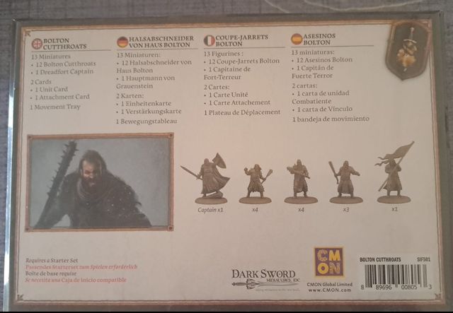 BOLTON cutthroats - Juego de Tronos esp