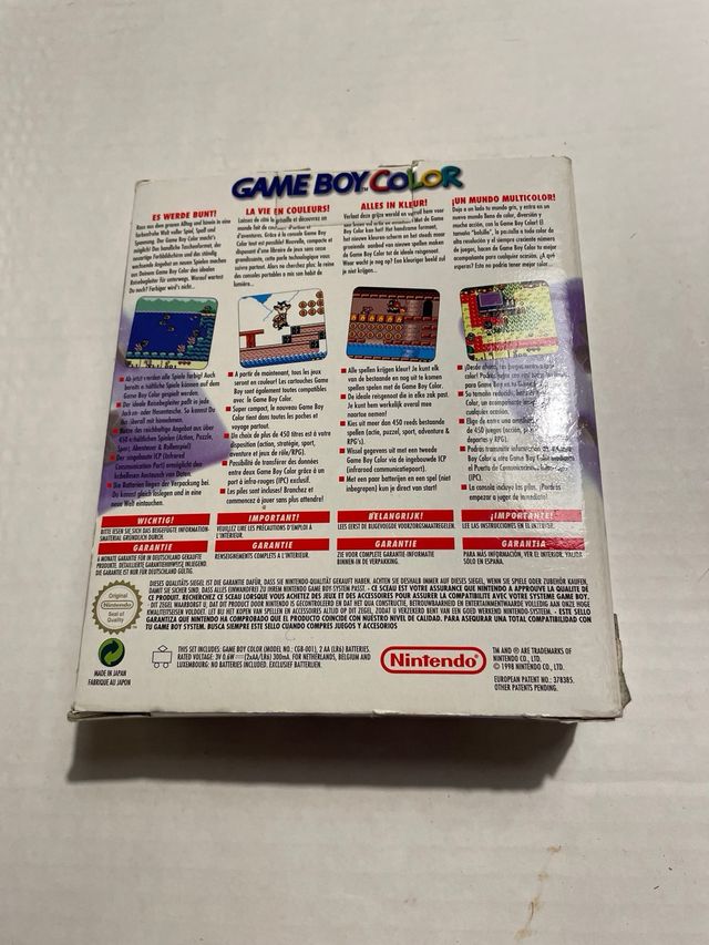 Game Boy Color Atomic Purple CGB001