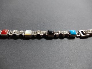 Pulsera de plata de ley