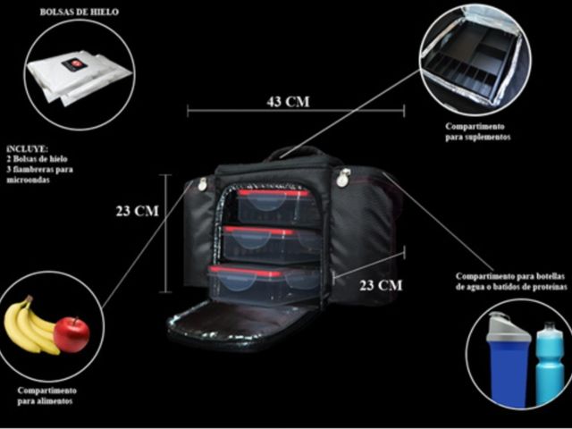 MOCHILA COMIDAS GORBLACK