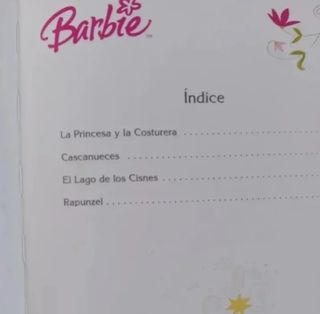 CUENTO PARA NIÑAS DE BARBIE INFANTIL