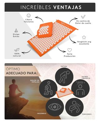 Alfombra - esterilla de acupresión relax