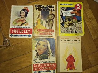 Revistas libros antiguos