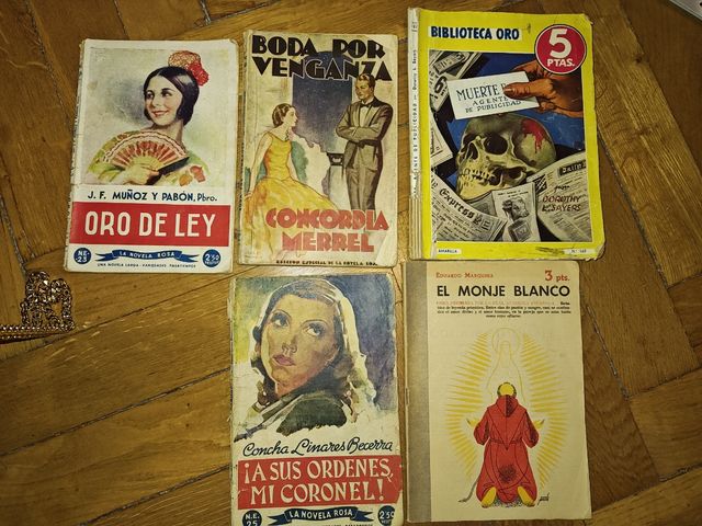 Revistas libros antiguos