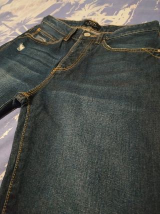 Shorts Vaqueros Bermuda Bershka Hombre Talla 38
