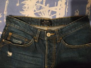 Shorts Vaqueros Bermuda Bershka Hombre Talla 38